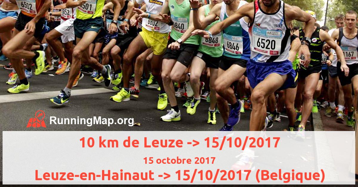 10 km de Leuze -> 15/10/2017