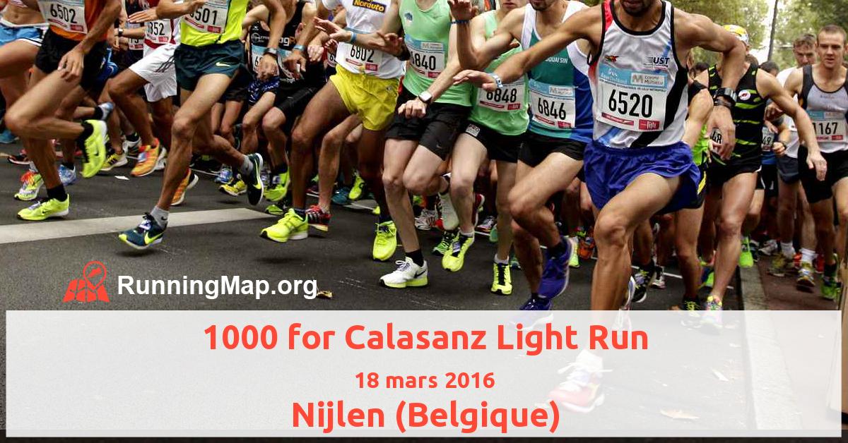 1000 for Calasanz Light Run