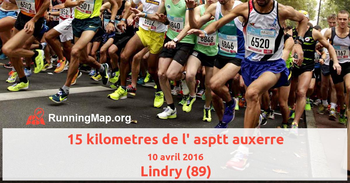 15 kilometres de l' asptt auxerre