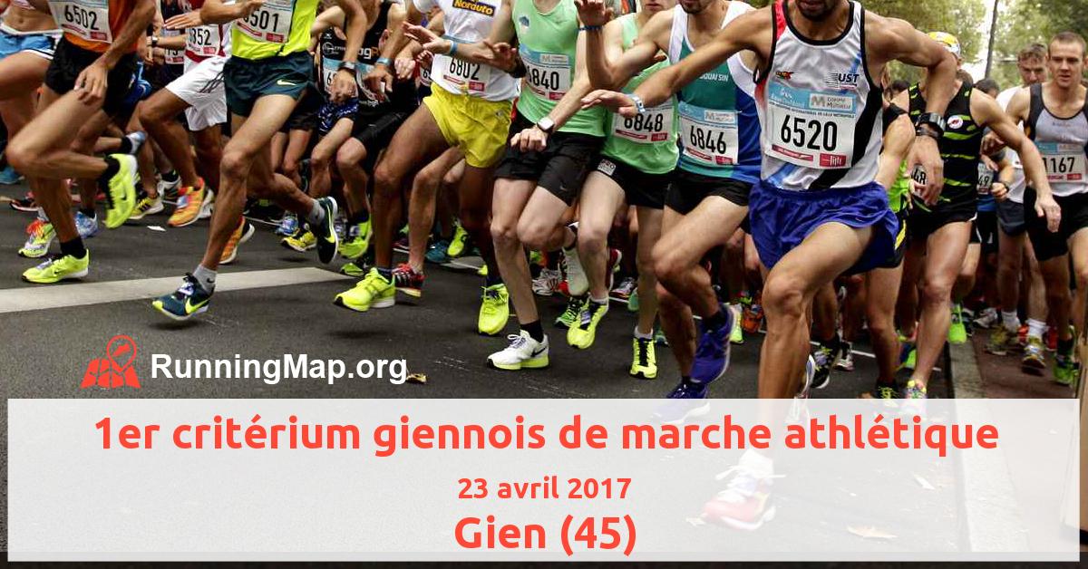 1er critérium giennois de marche athlétique