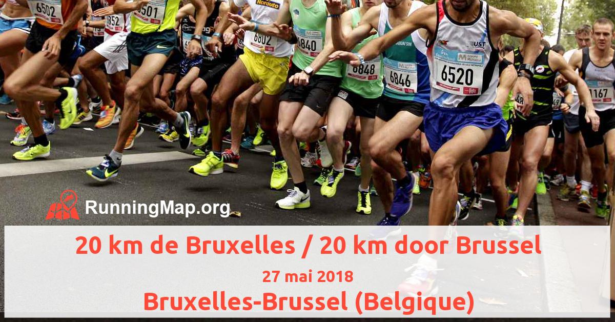 20 km de Bruxelles / 20 km door Brussel