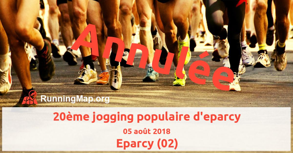 20ème jogging populaire d'eparcy