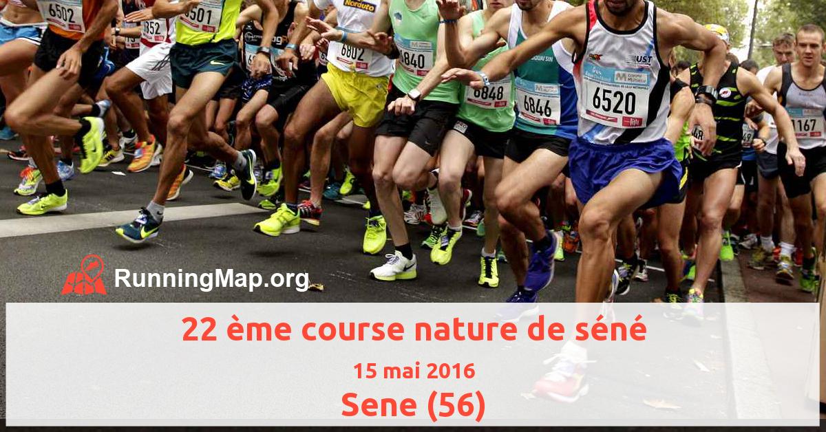 22 ème course nature de séné