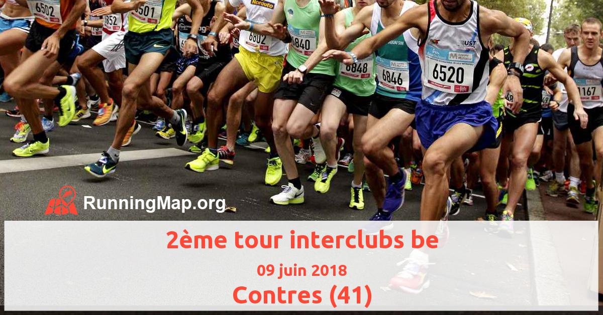 2ème tour interclubs be