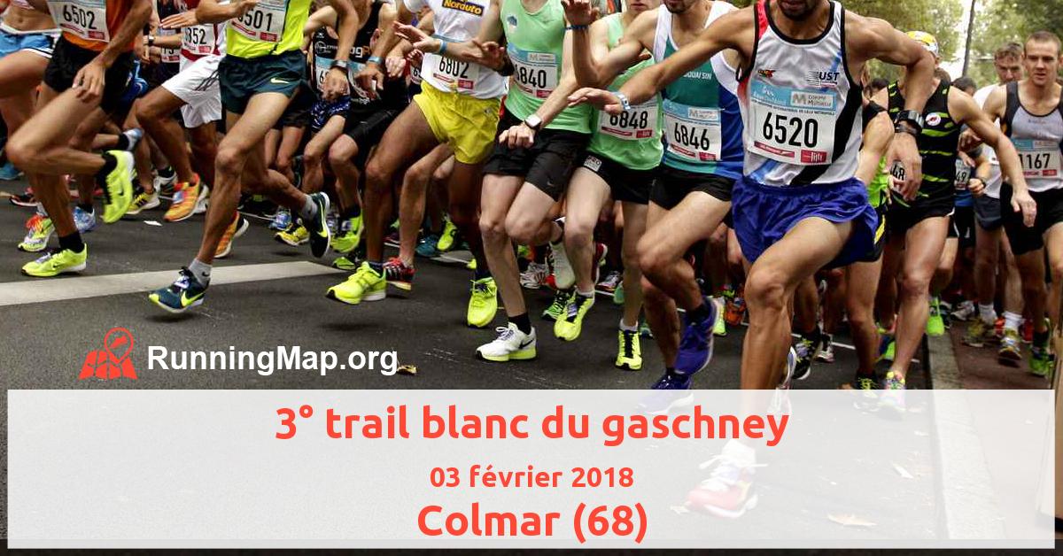 3° trail blanc du gaschney