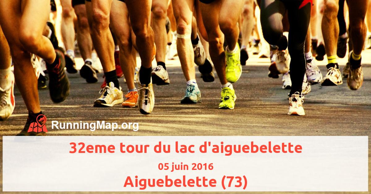 32eme tour du lac d'aiguebelette
