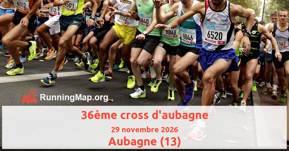 36ème cross d'aubagne