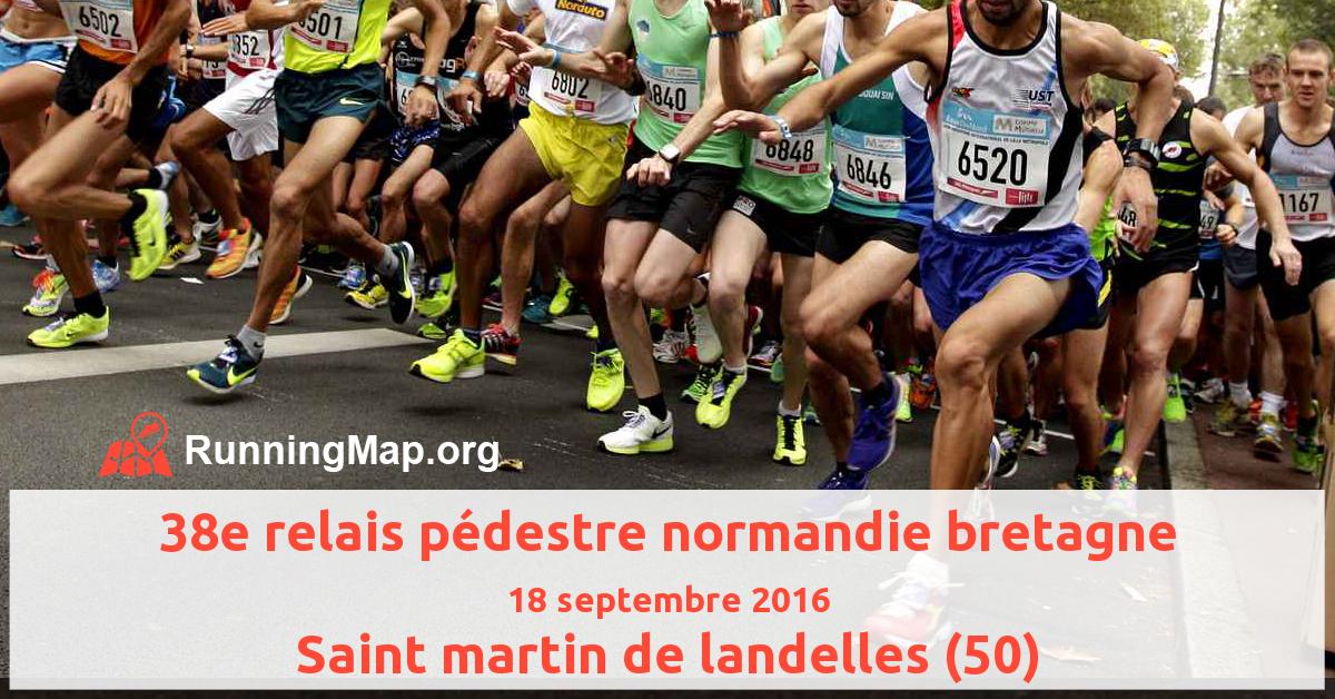38e relais pédestre normandie bretagne