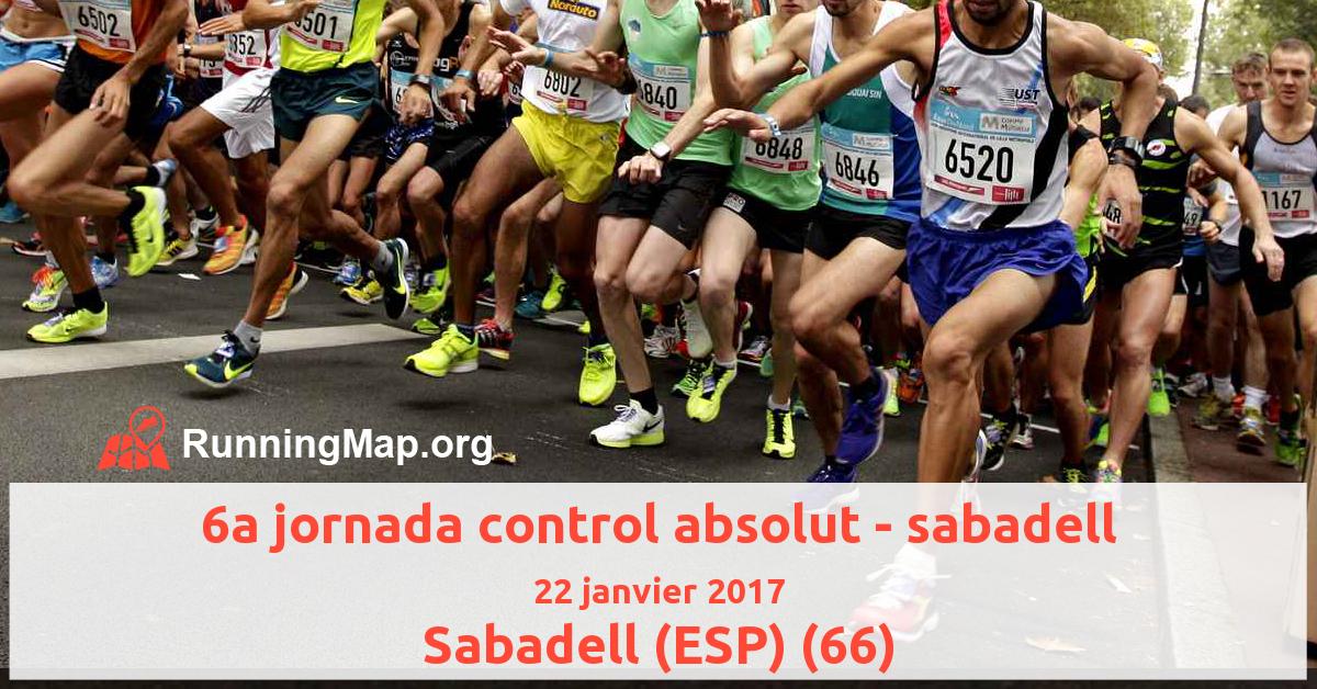 6a jornada control absolut - sabadell