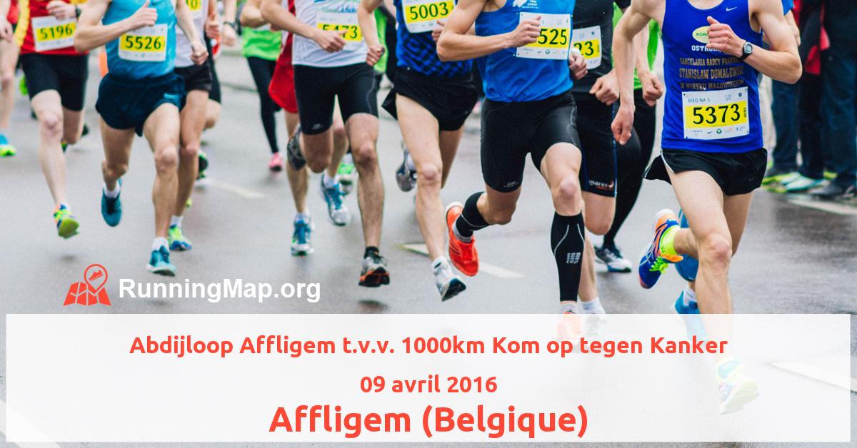 Abdijloop Affligem t.v.v. 1000km Kom op tegen Kanker