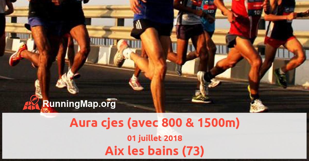 Aura cjes (avec 800 & 1500m)