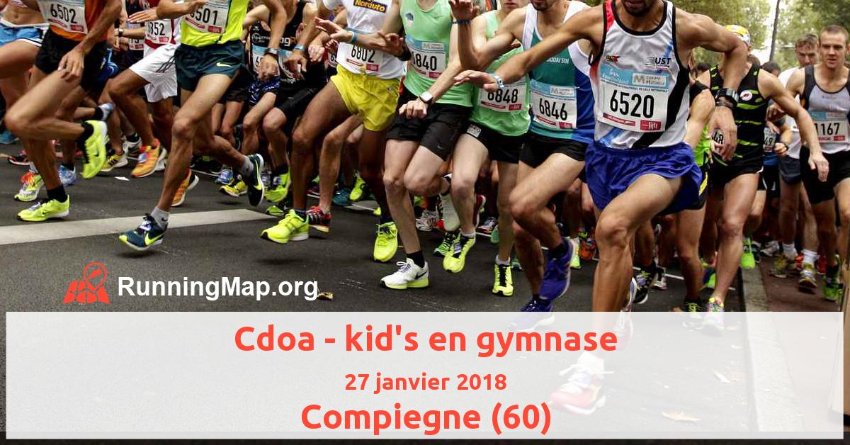 Cdoa - kid's en gymnase