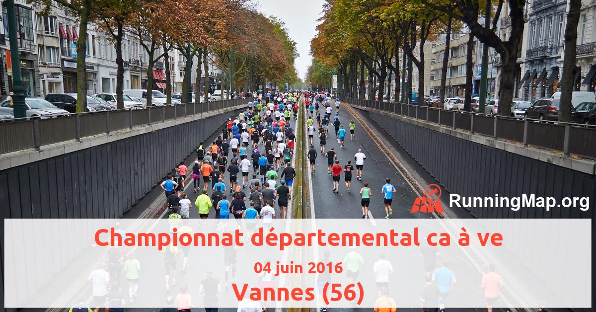 Championnat départemental ca à ve