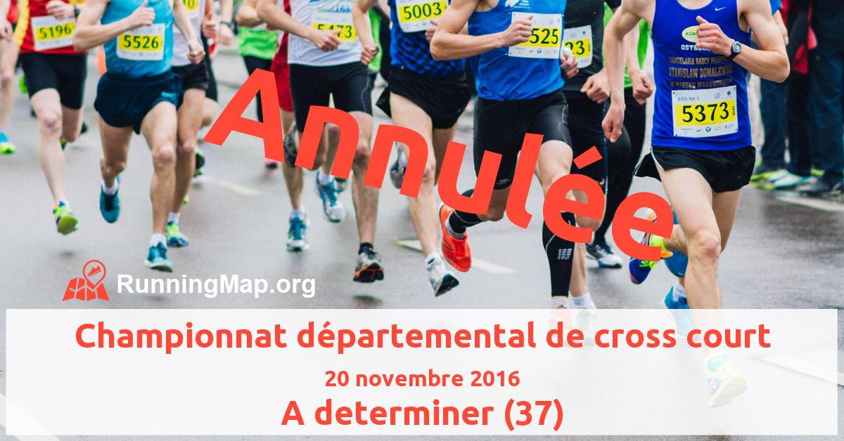 Championnat départemental de cross court