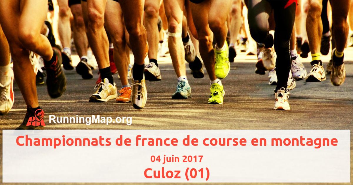 Championnats de france de course en montagne