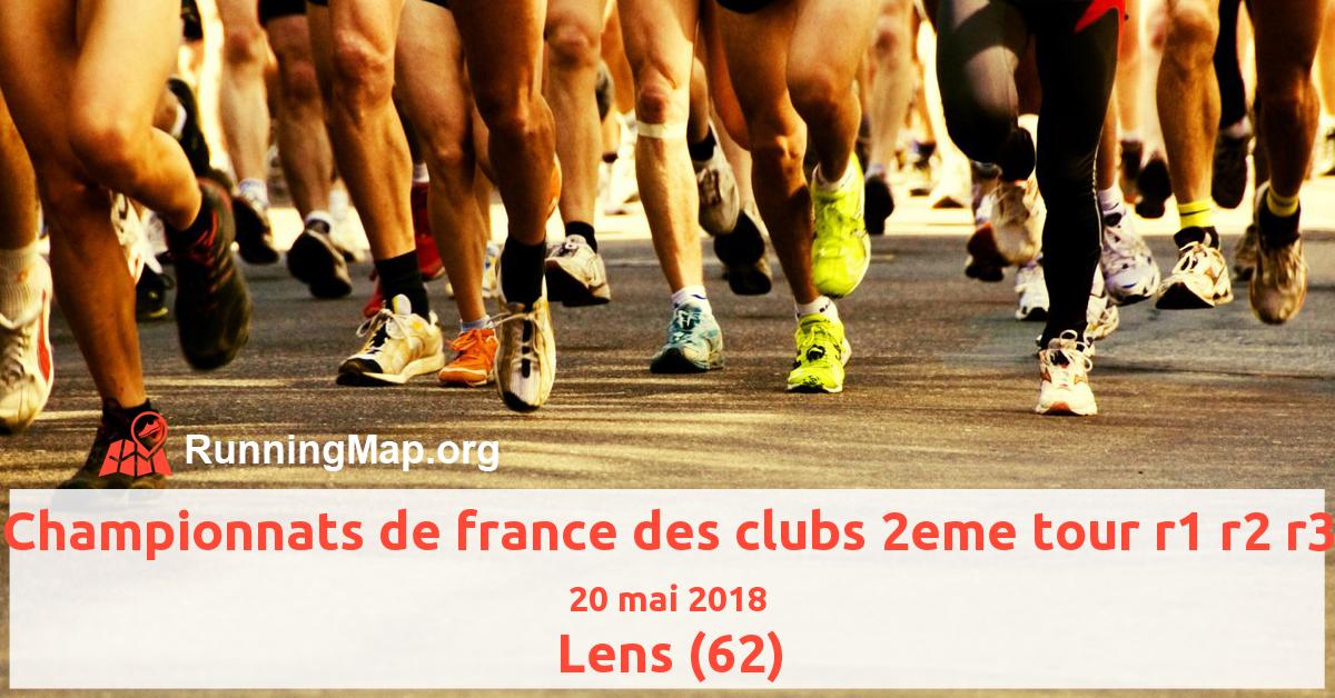 Championnats de france des clubs 2eme tour r1 r2 r3