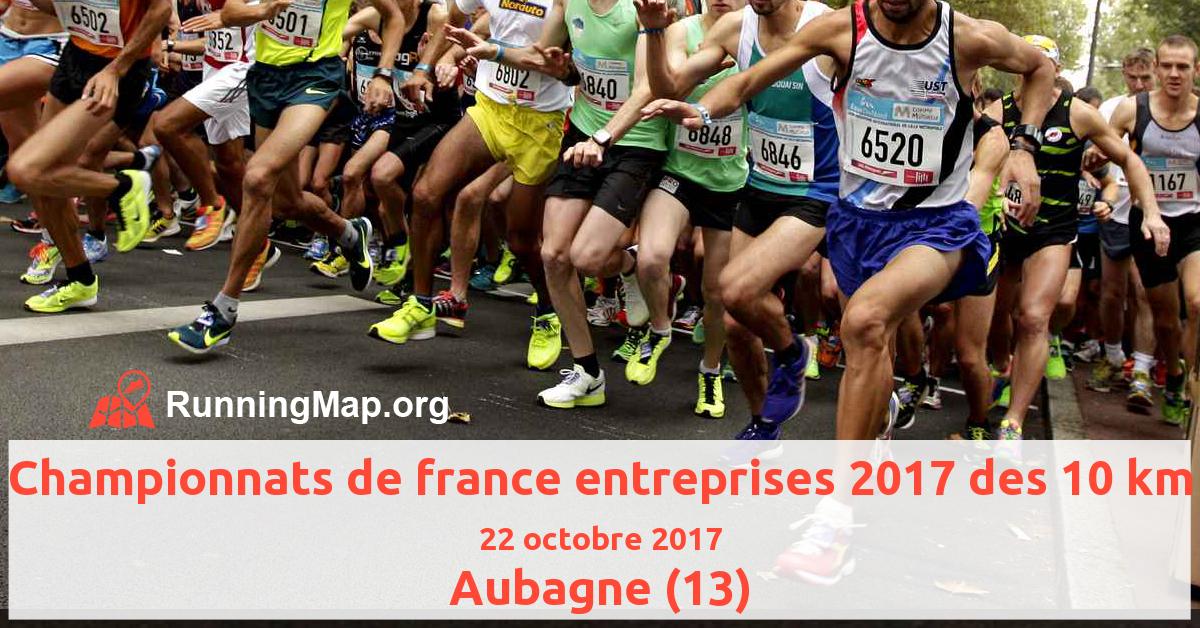 Championnats de france entreprises 2017 des 10 km