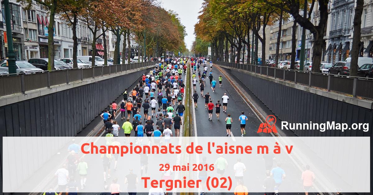 Championnats de l'aisne m à v