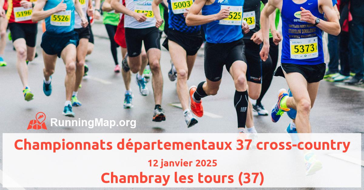 Championnats départementaux 37 cross-country