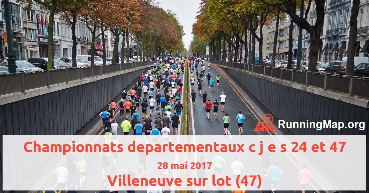 Championnats departementaux c j e s 24 et 47