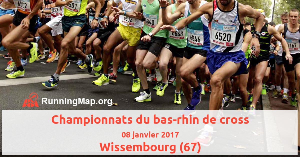Championnats du bas-rhin de cross