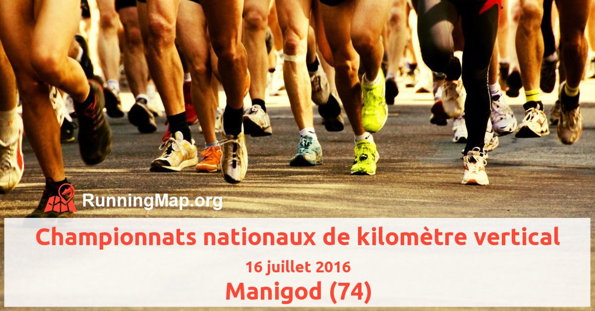 Championnats nationaux de kilomètre vertical