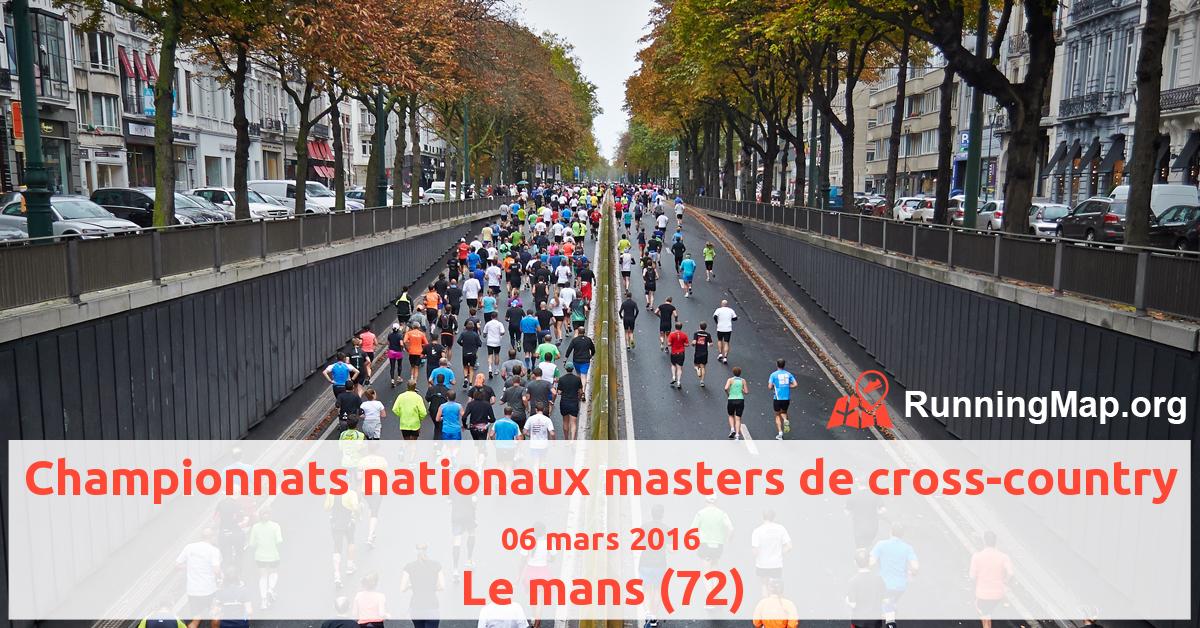 Championnats nationaux masters de cross-country