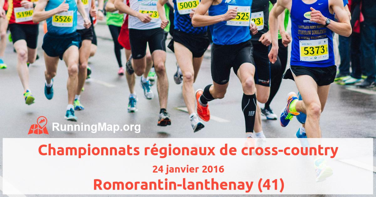 Championnats régionaux de cross-country