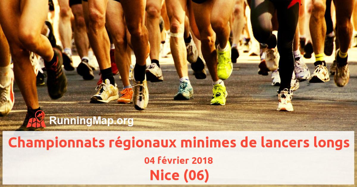 Championnats régionaux minimes de lancers longs