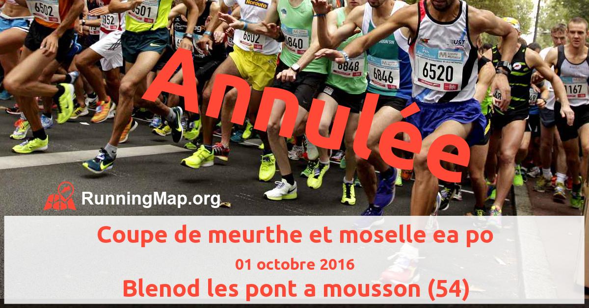 Coupe de meurthe et moselle ea po