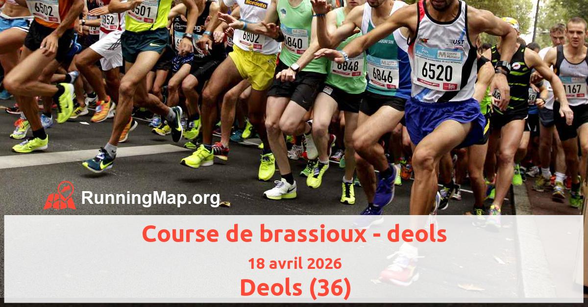 Course de brassioux - deols