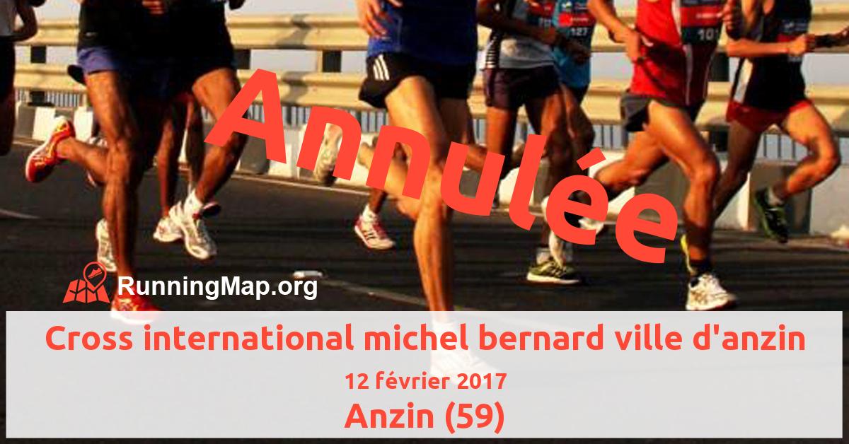 Cross international michel bernard ville d'anzin