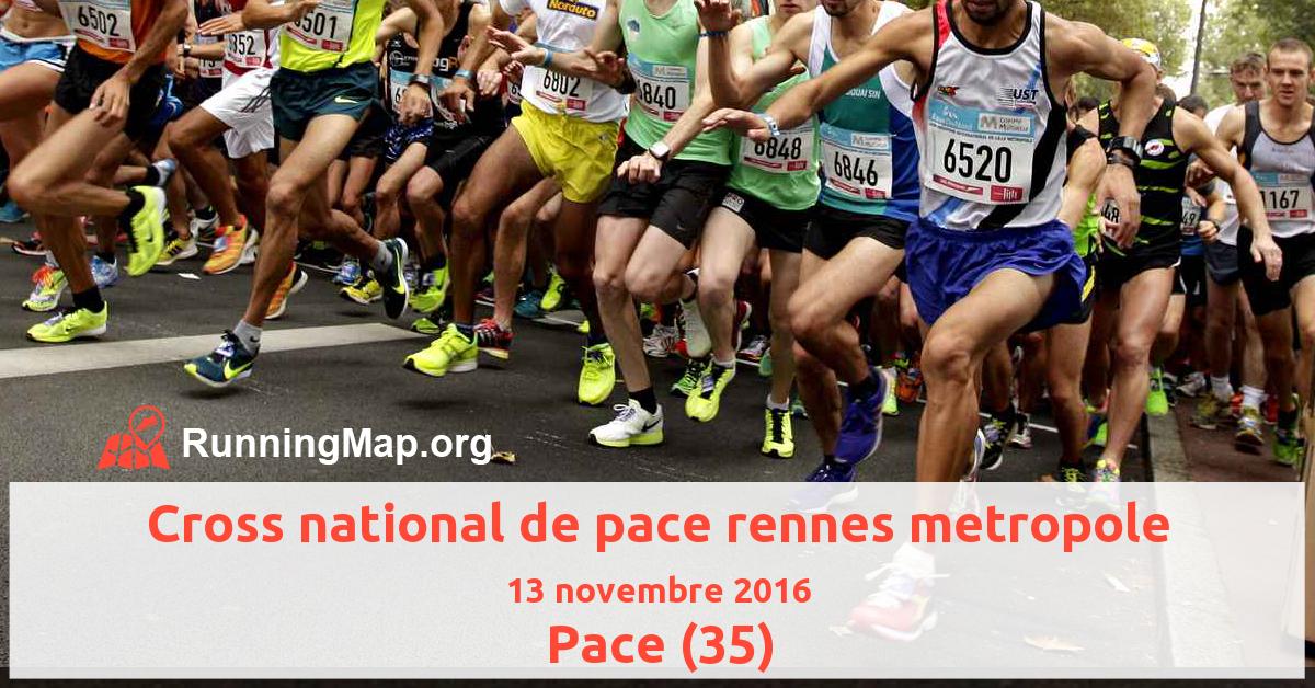Cross national de pace rennes metropole