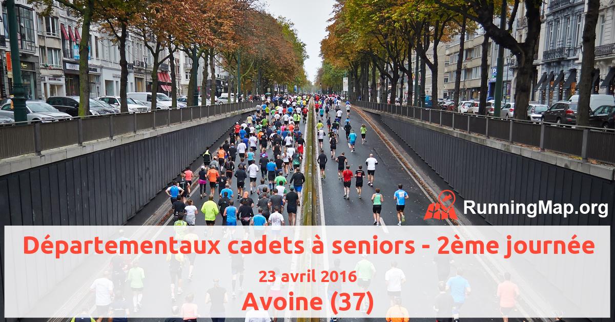 Départementaux cadets à seniors - 2ème journée
