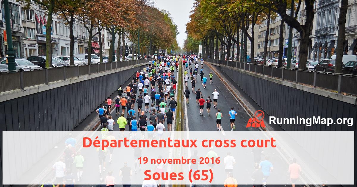 Départementaux cross court