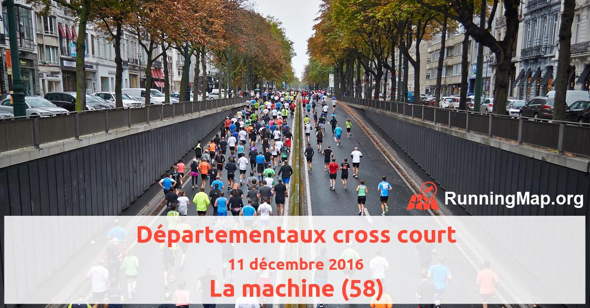 Départementaux cross court
