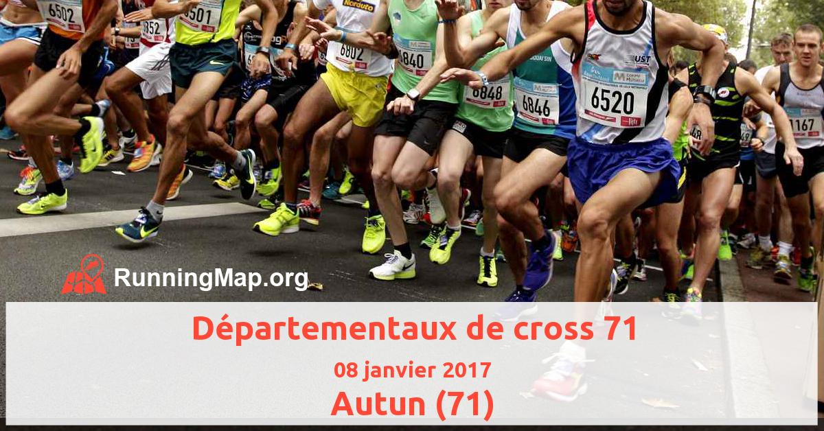 Départementaux de cross 71
