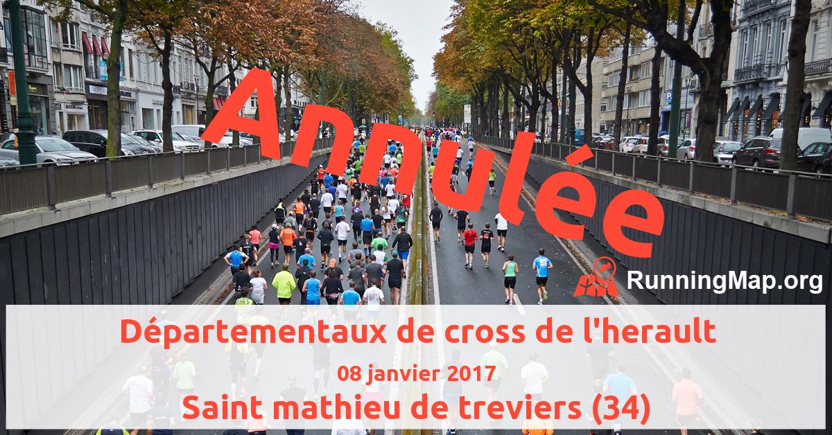 Départementaux de cross de l'herault