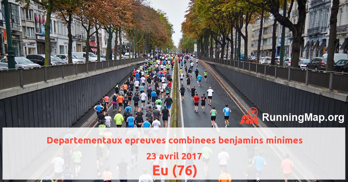 Departementaux epreuves combinees benjamins minimes