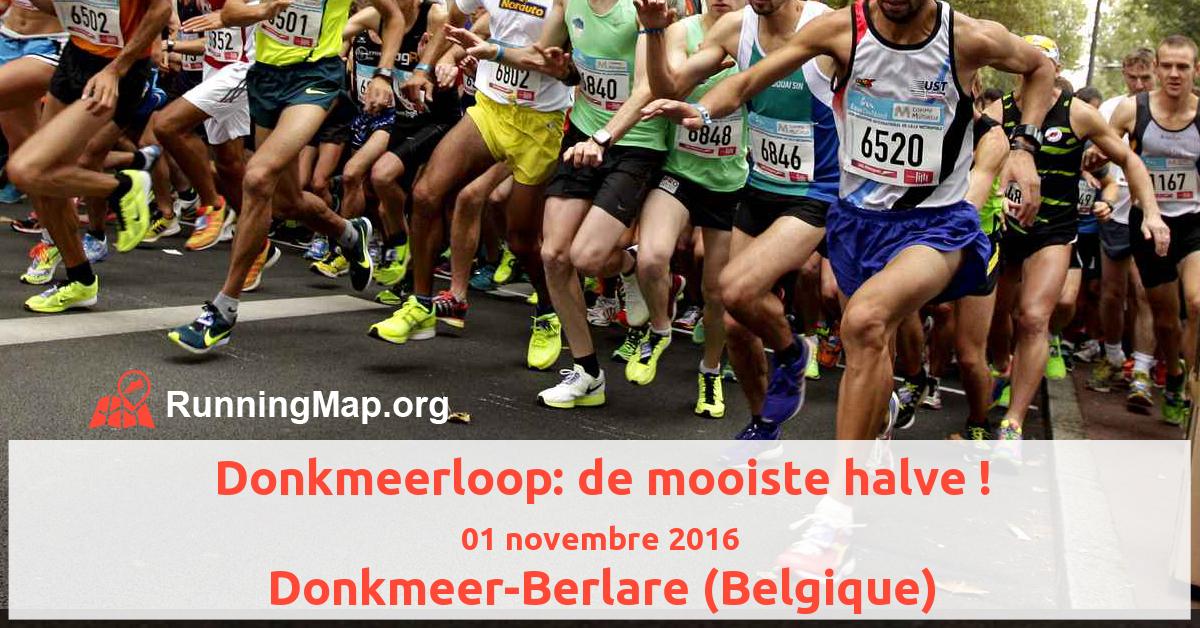 Donkmeerloop: de mooiste halve !