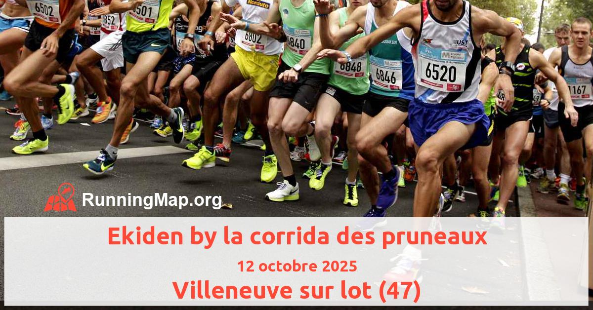 Ekiden by la corrida des pruneaux
