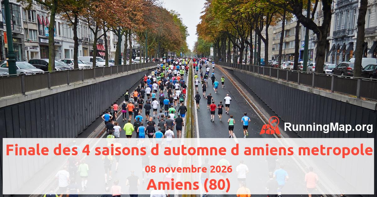 Finale des 4 saisons d automne d amiens metropole