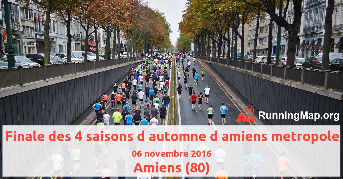 Finale des 4 saisons d automne d amiens metropole