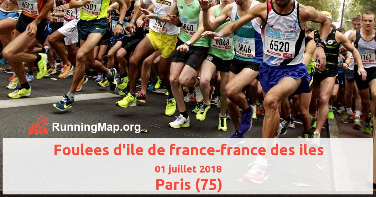 Foulees d'ile de france-france des iles