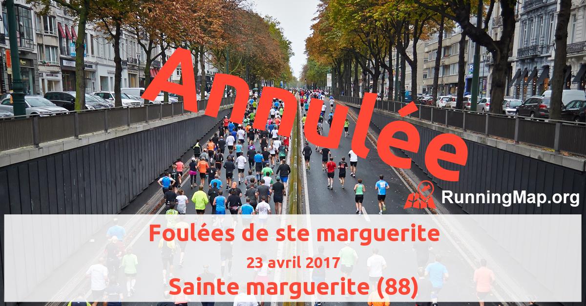 Foulées de ste marguerite