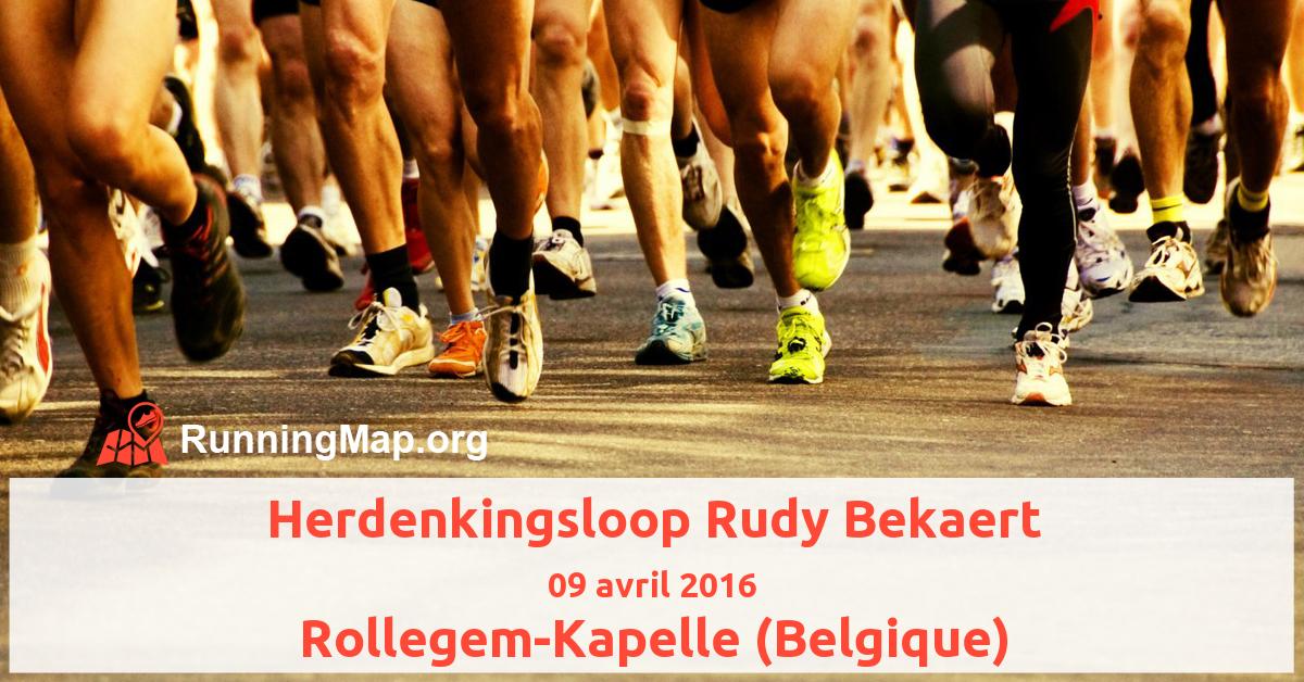 Herdenkingsloop Rudy Bekaert