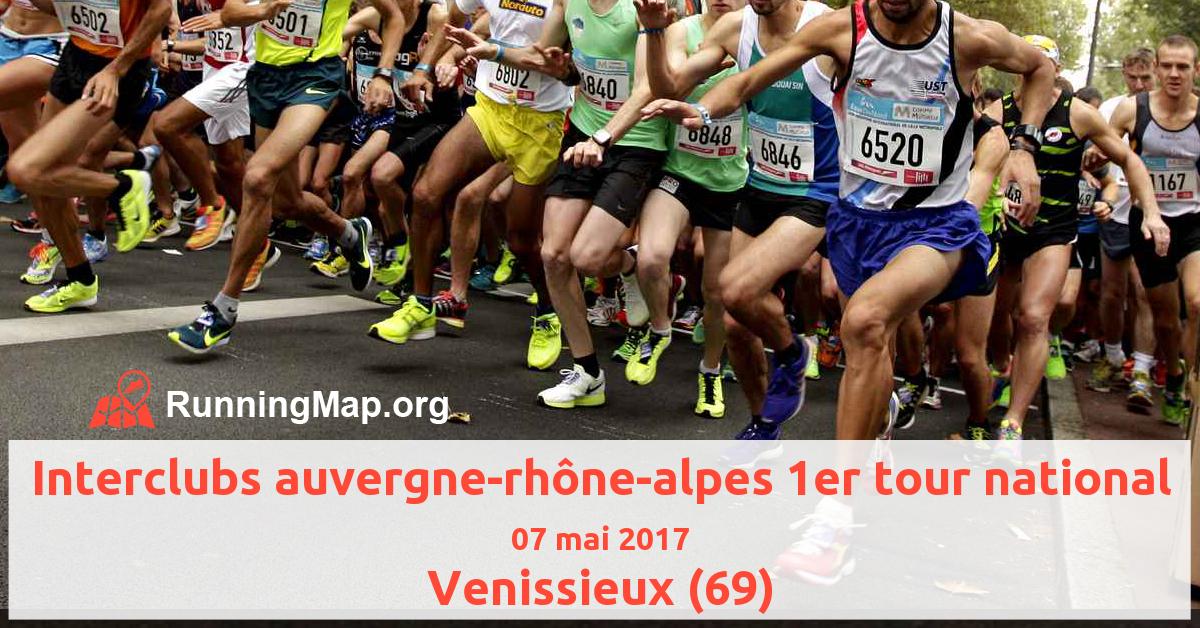 Interclubs auvergne-rhône-alpes 1er tour national