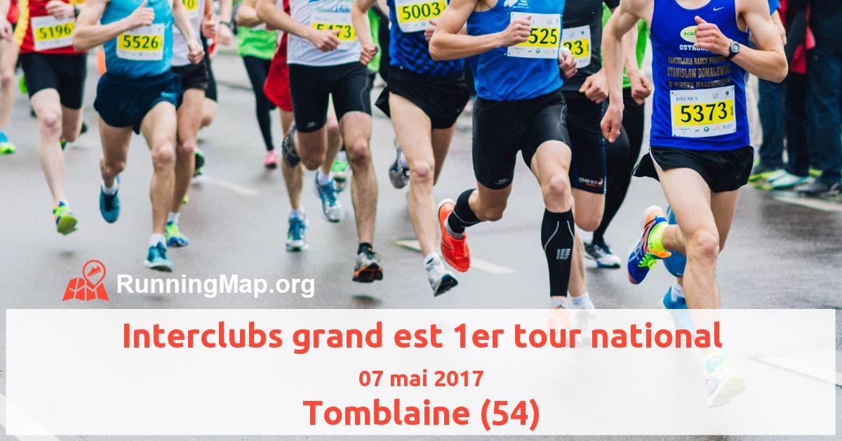 Interclubs grand est 1er tour national