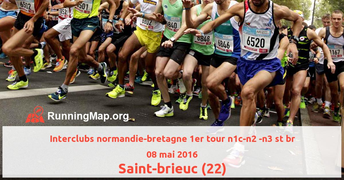Interclubs normandie-bretagne 1er tour n1c-n2 -n3 st br