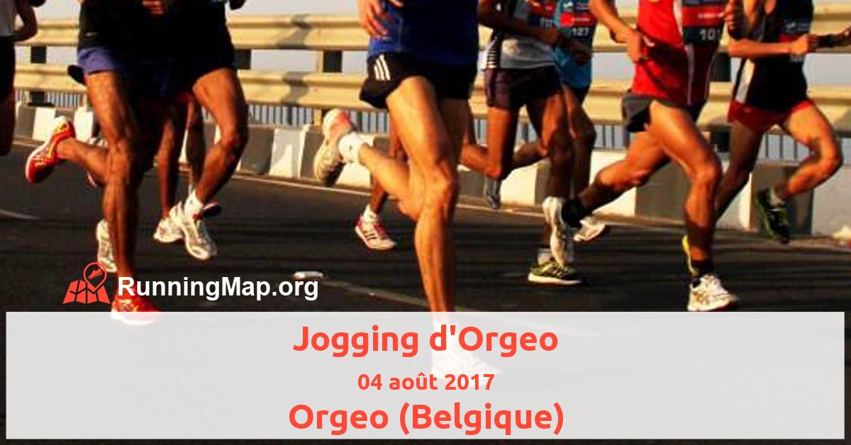 Jogging d'Orgeo
